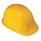 Helm 6-Punkt-Ausstattung, mit Schweiband gelb  