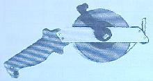 Rollbandma Stahlband im Rahmen   10  m      mit   cm - Tlg.    Bandanfang   A 