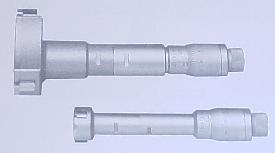 Dreipunkt - Innen - Mikrometer mit HM-Meschnbeln fr Sackloch 150 - 175  mm  