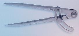 Spitzzirkel mit Stellbogen 150  mm  