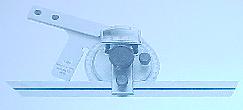 Winkelmesser mit Lupe,   INOX 150 + 200 + 300  mm  