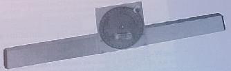 Neigungs - Wasserwaage mit Magnet mit drehbarer Kreisscheibe fr Winkelgrade und Geflleprozente  