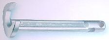 Klauenschl�ssel abgewinkelter Maulschl�ssel 17  mm  