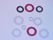 Dichtungen fr Druckminderer Fiber fr Propan, Argon 18 x 11,5 x 2  