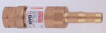 Rckschlagsicherung zum Anbau an das Griffstck fr Brenngase mit Tlle  9 mm  