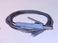 Schweikabel H 01 N2   25  qmm mit Elektrodenhalter  fertig montiert 200 A   5 m   mit Stecker SKM 25 