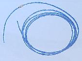 Teflonseele blau , komplett 0,6 - 0,8 mm         4,5 m  