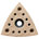 FMM  Schleifplatten - Set  SL Dreieck   gelocht   VE=2 St.  