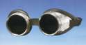 Schutzbrille Alu mit Schraubring fr Glser  50 mm DIN  5  
