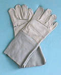 Schweierhandschuh   KORSAR    Rindvolleder-Spaltleder   5-Finger Kombi grau   Gr. 10  